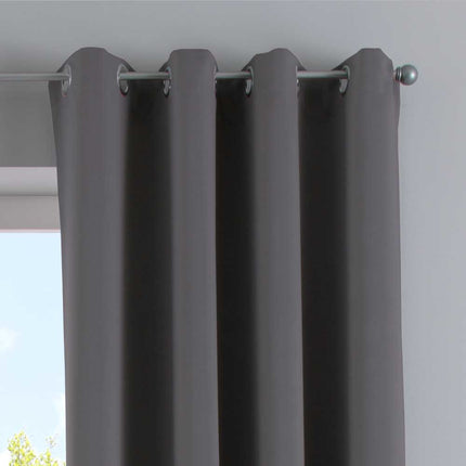 Vorhang Blickdicht »NewYork« 1er-Pack Thermo-Gardine Verdunkelungsvorhang Blackout Ösen schalldämmend UV-Schutz Raffhalter 201920600