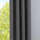Dunkelgrau / HxB 225x140 cm