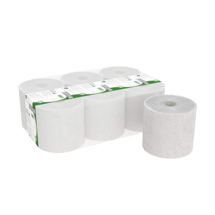 Hostess™ NATURA Rollenhandtücher - Rolle / Natur - 6 Rolls  x 1 Sheet | Karton (6 Rollen)