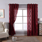 Bordeaux Florentiner / 2er Set HxB 245x140 cm