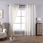 Creme Barock / 2er Set HxB 245x140 cm