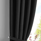 Schwarz / HxB 160x140 cm