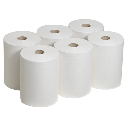 Scott® Control™ Slimroll™ Handtücher - Rolle / Weiß - 6 Rolls  x 1 Sheet | Karton (6 Rollen)