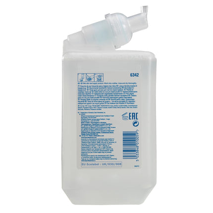 Scott® Control™ Schaum-Handreiniger für die häufige Verwendung - Kassette / Transparent /1 l - 6 Cassettes | Karton (6 Kartuschen)