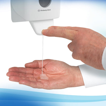 Scott® Control™ Antibakterieller Handreiniger - Kassette / Transparent /1 Ltr - 6 Cassettes | Karton (6 Kartuschen)