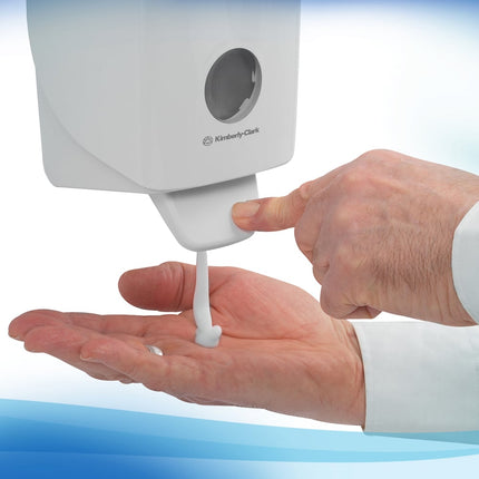 Scott® Control™ Schaum-Handreiniger für die häufige Verwendung - Kassette / Transparent /1 l - 6 Cassettes | Karton (6 Kartuschen)