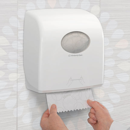 Kleenex® Ultra™ Slimroll™ Handtücher - Rolle / Weiß - 6 Rolls  x 1 Sheet | Karton (6 Rollen)
