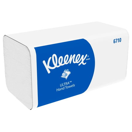 Kleenex® Ultra™ Falthandtücher - Interfold / Weiß - 15 Clips  x 96 Sheets | Karton (15 Päckchen)