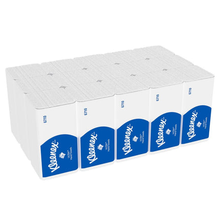 Kleenex® Ultra™ Falthandtücher - Interfold / Weiß - 15 Clips  x 96 Sheets | Karton (15 Päckchen)