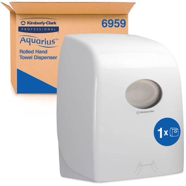 Aquarius™ Rollenhandtuchspender - Weiß