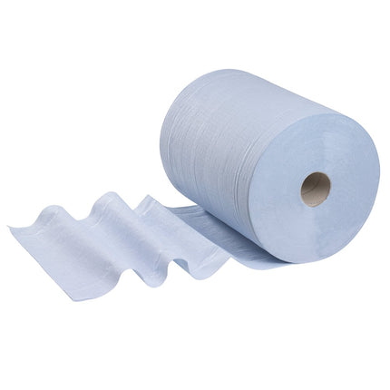WypAll® L20 Papierwischtuch für Instandhaltungsarbeiten - Großrolle - Extra breit / Blau - 1 Roll  x 500 Sheets | Karton (1 Rolle)