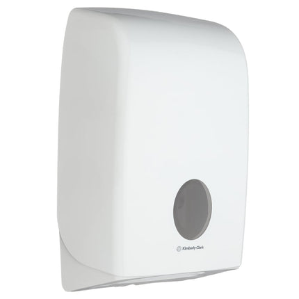 Aquarius™ Spender für gefaltete Handtücher - Interfold / Weiß - 1 Dispenser | Karton (1 Spender)