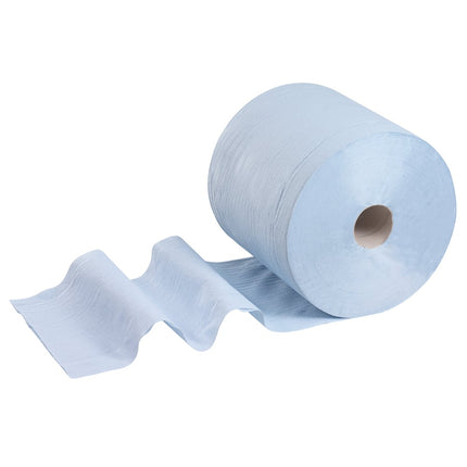 WypAll® L20 Papierwischtuch für Instandhaltungsarbeiten - Großrolle / Blau - 1 Roll  x 500 Sheets | Karton (1 Rolle)
