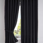 Schwarz / HxB 160x145 cm