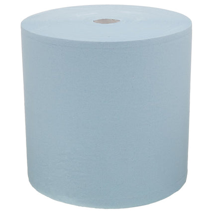 WypAll® L30 Papierwischtuch für industrielle Reinigungsaufgaben - Großrolle - Extra breit / Blau - 1 Roll  x 670 Sheets | Karton (1 Rolle)