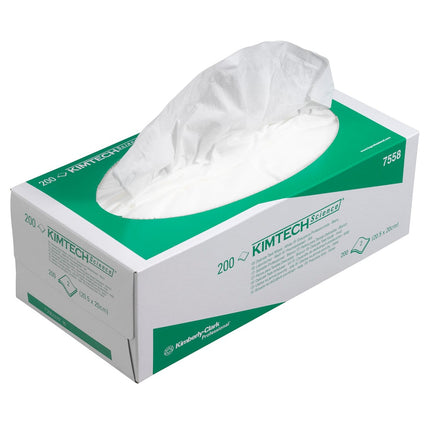 Kimtech® Science Präzisionswischtücher - 200 Tücher / Weiß - 15 Cartons  x 200 Sheets | Karton (15 Boxen)
