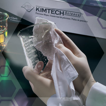 Kimtech® Science Präzisionswischtücher - 100 tücher / Weiß /2-lagig - 24 Cartons  x 100 Sheets | Karton (24 Boxen)