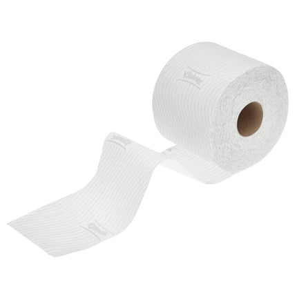 Kleenex® Toilettenpapier - Standard / Weiß - 6 Packs  x 6 small rolls  x 350 Toilet Tissue Sheets | Karton (6 Päckchen)