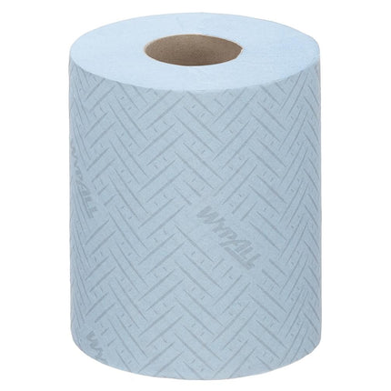 WypAll® Reach™ Papierwischtuch für die Reinigung im Service & Einzelhandel - Zentralentnahme  / Blau - 6 Rolls  x 280 Sheets | Karton (6 Rollen)