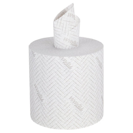 WypAll® L10 Papierwischtuch für Lebensmittel & Hygiene - Zentralentnahme  / Weiß - 6 Rolls  x 800 Sheets | Karton (6 Rollen)