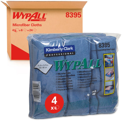WypAll® Mikrofasertücher - flaches Tuch / 40 x 40 cm