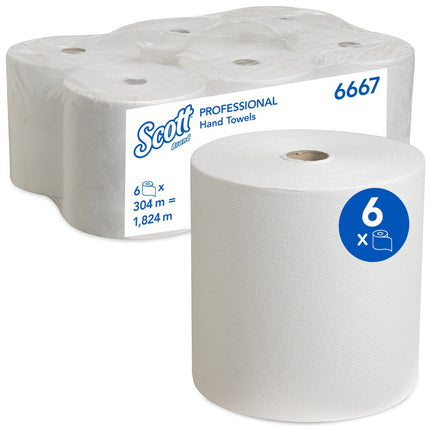 Scott® Handtücher - Rolle / 304.00 m x 19.80 cm
