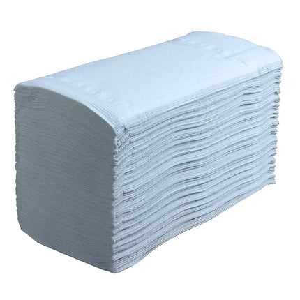 Scott® Control™ Falthandtücher - Interfold / Blau /Mittel - 15 Clips  x 240 Sheets | Karton (15 Päckchen)