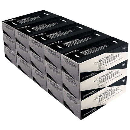 Kimtech® Science Präzisionstücher - Zupfbox / Weiß /Groß - 15 Cartons  x 196 Sheets | Karton (15 Boxen)