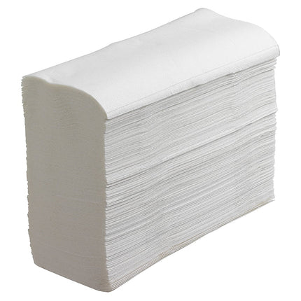 Scott® Handtücher - MultiFold / Weiß - 16 Clips  x 250 Sheets | Karton (16 Päckchen)