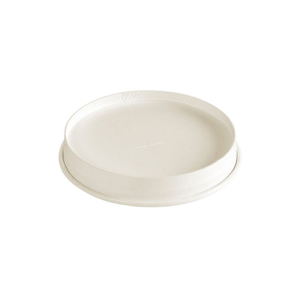 Karton-Deckel für alle Becher 35/47/59 cl, mit Kreuzschlitz  Weiß Karton | Packung (50 Stück)