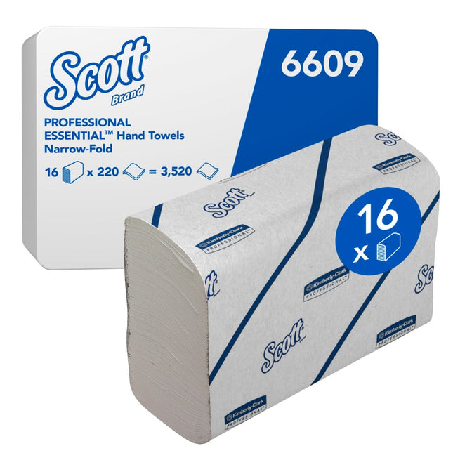 Scott® Handtücher - Narrow-Fold / Weiß