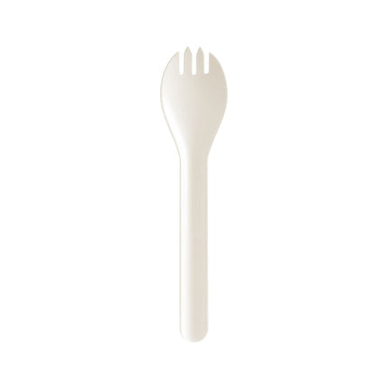 Göffel PLUMA Papierfaser 150 mm  Weiß Papier 150mm | Packung (100 Stück)