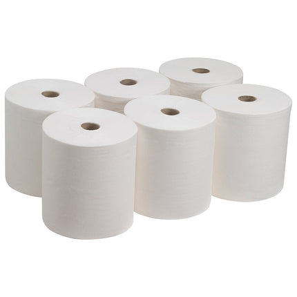 Kleenex® Ultra™ Handtücher - Rolle / Weiß - 6 Rolls  x 1 Sheet | Karton (6 Rollen)