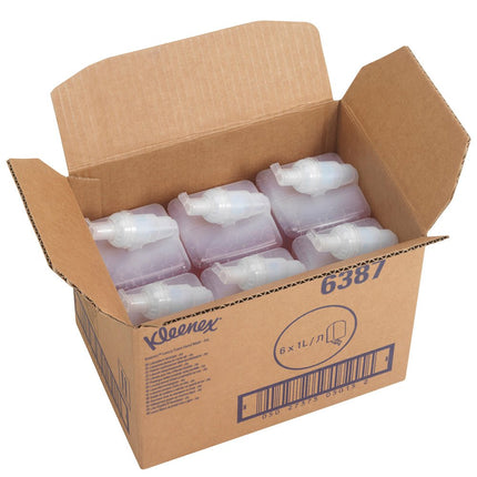 Kleenex® Botanics™ Luxury Foam Hand Wash - 1 Liter Kassette / Rot /1 l - 6 Cassettes | Karton (6 Kartuschen)