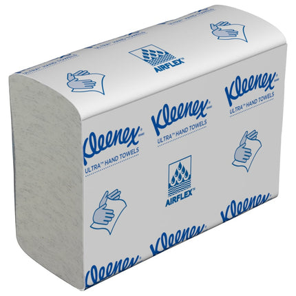 Kleenex® Ultra™ Handtücher - MultiFold / Weiß /Klein - 18 Clips  x 150 Sheets | Karton (18 Päckchen)