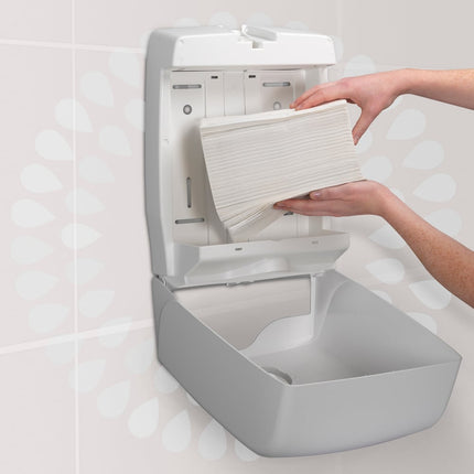 Kleenex® Ultra™ Handtücher - MultiFold / Weiß /Klein - 18 Clips  x 150 Sheets | Karton (18 Päckchen)