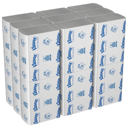 Kleenex® Ultra™ Handtücher - MultiFold / Weiß /Klein - 18 Clips  x 150 Sheets | Karton (18 Päckchen)