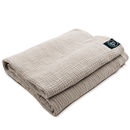 Shavasana Decke - Dune Musselin