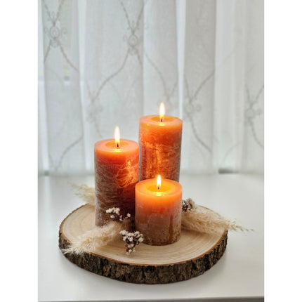 Dekobrett Baumscheibe Holz Holzbrett Brett Tablett Tischdeko Holzscheibe Ø 30 cm