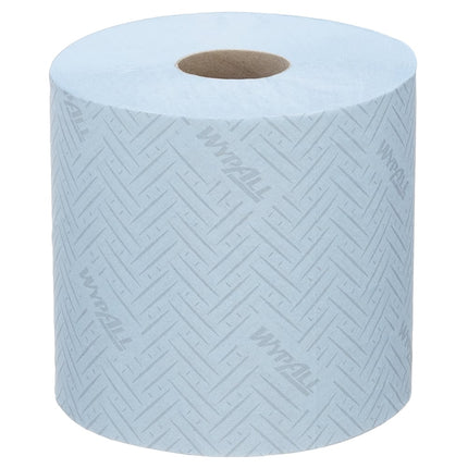 WypAll® L10 Papierwischtuch für Lebensmittel & Hygiene - Centrefeed for Reach+™ / Blau - 6 Rolls  x 630 Sheets | Karton (6 Rollen)