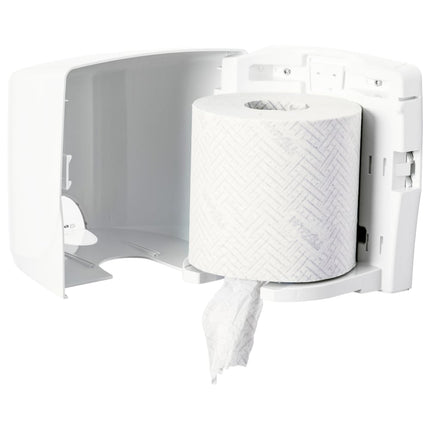 Aquarius™ Wischtuch-Spender - Roll Control / Weiß - 1 Dispenser | Karton (1 Spender)