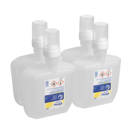 Kleenex® Extra Gel Händedesinfizieren - Kassette / Transparent /1.2 Ltr - 4 Electronic Cassettes | Karton (4 Kartuschen)