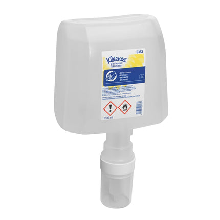 Kleenex® Extra Gel Händedesinfizieren - Kassette / Transparent /1.2 Ltr - 4 Electronic Cassettes | Karton (4 Kartuschen)
