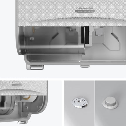 Kimberly-Clark Professional™ Icon™ Toilet Tissue Spender - Kleinrollen