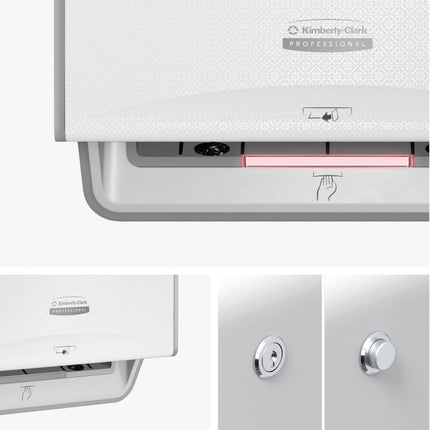 Kimberly-Clark Professional™ Icon™ Electronic Rolled Handtowel - Dispenser / Weiß -