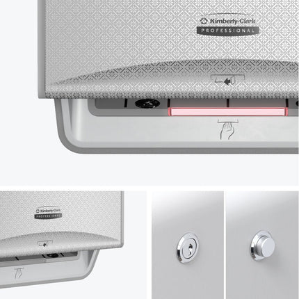 Kimberly-Clark Professional™ Icon™ Elektronische No Touch – Losse Module - Rolle / Silver Mosaic -