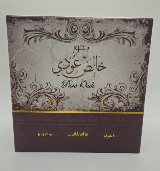 Lattafa/Bakhoor Pure Oudi 100gr