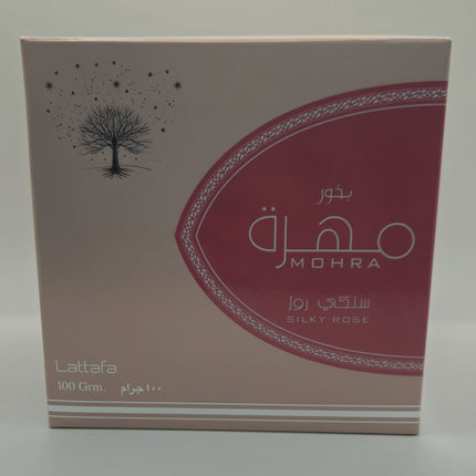 Lattafa/Bakhoor Mohra Silky Rose 100gr