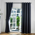 Dunkelgrau / HxB 225x145 cm