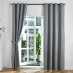 Grau / HxB 245x145 cm